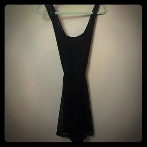 Black Lace Short Sundress